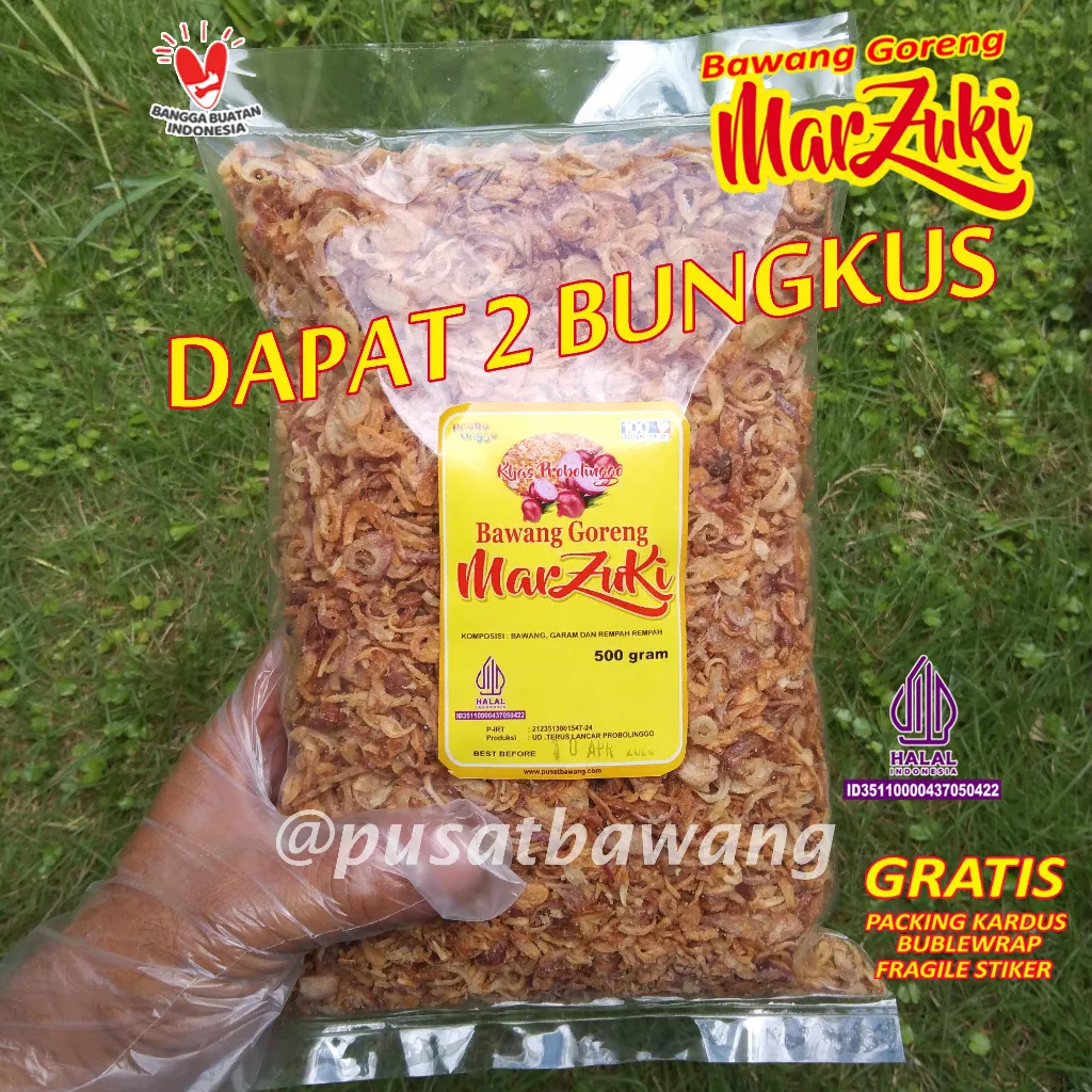 bawang goreng marzuki probolinggo 1 kg