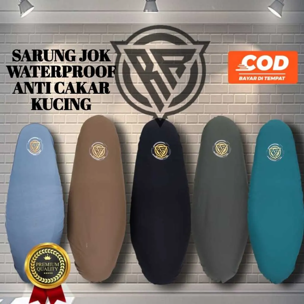Sarung Jok Motor Tebal Melindungi Cakar Kucing Waterproof Premium quality sablon dtf free stiker