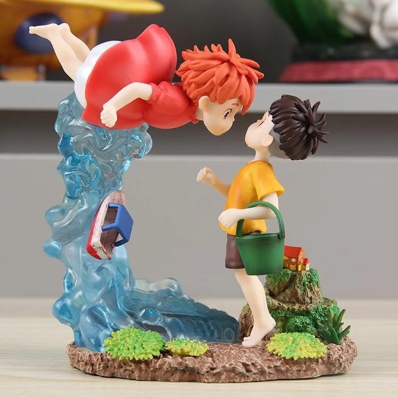 [ Foto Asli ] Statue PONYO SOUSUKE Wind Studio Ghibli Studio