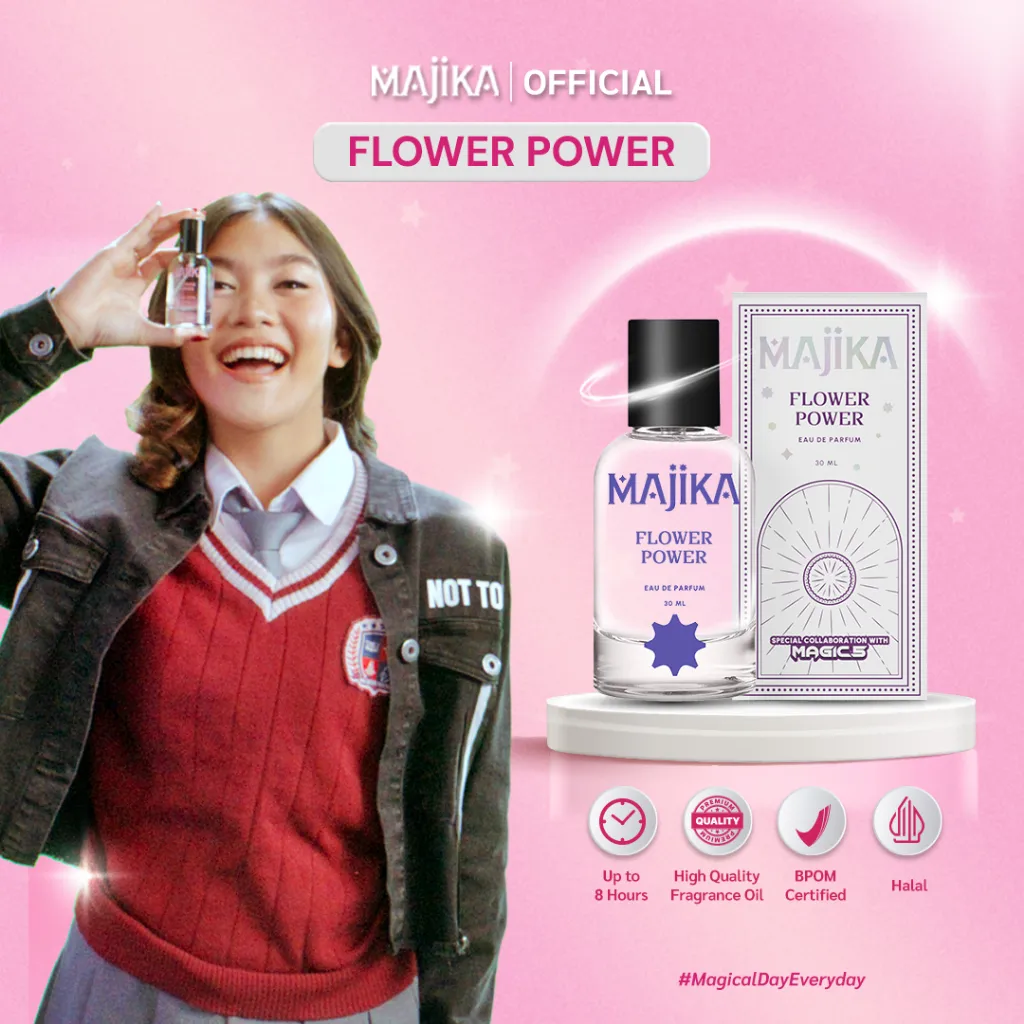 Tidak Untuk Dijual [MAGIC 5 x MAJIKA Blind Box] FLOWER POWER Eau de Parfum