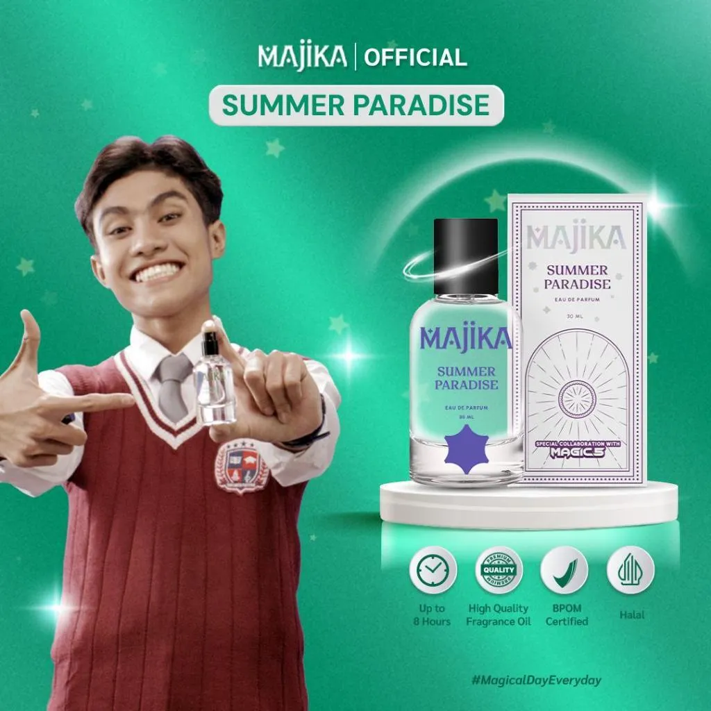 Tidak Untuk Dijual [MAGIC 5 x MAJIKA Blind Box] SUMMER PARADISE Eau de Parfum