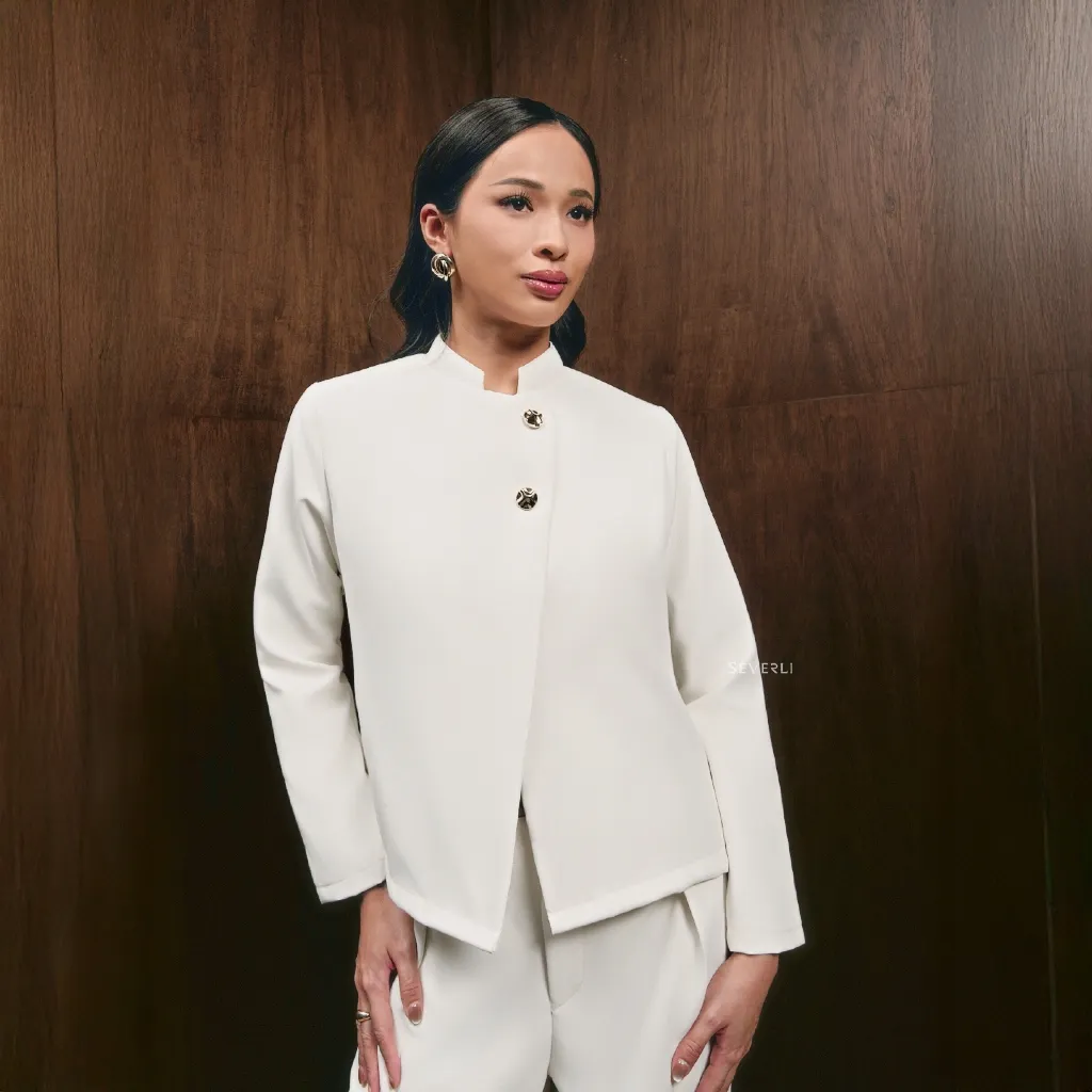 Severli EMMA Blazer Wanita | Blazer Formal Kasual Wanita Lengan Panjang | Blazer Wanita Korean Style