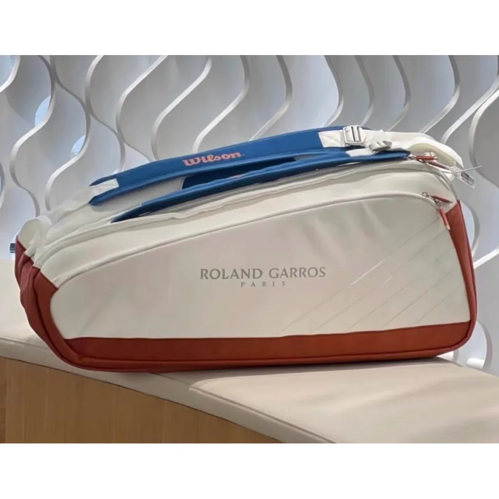 Tas Wilson tas raket Tenis Wilson Roland Garros 9 PK tennis bag tennis racket bag