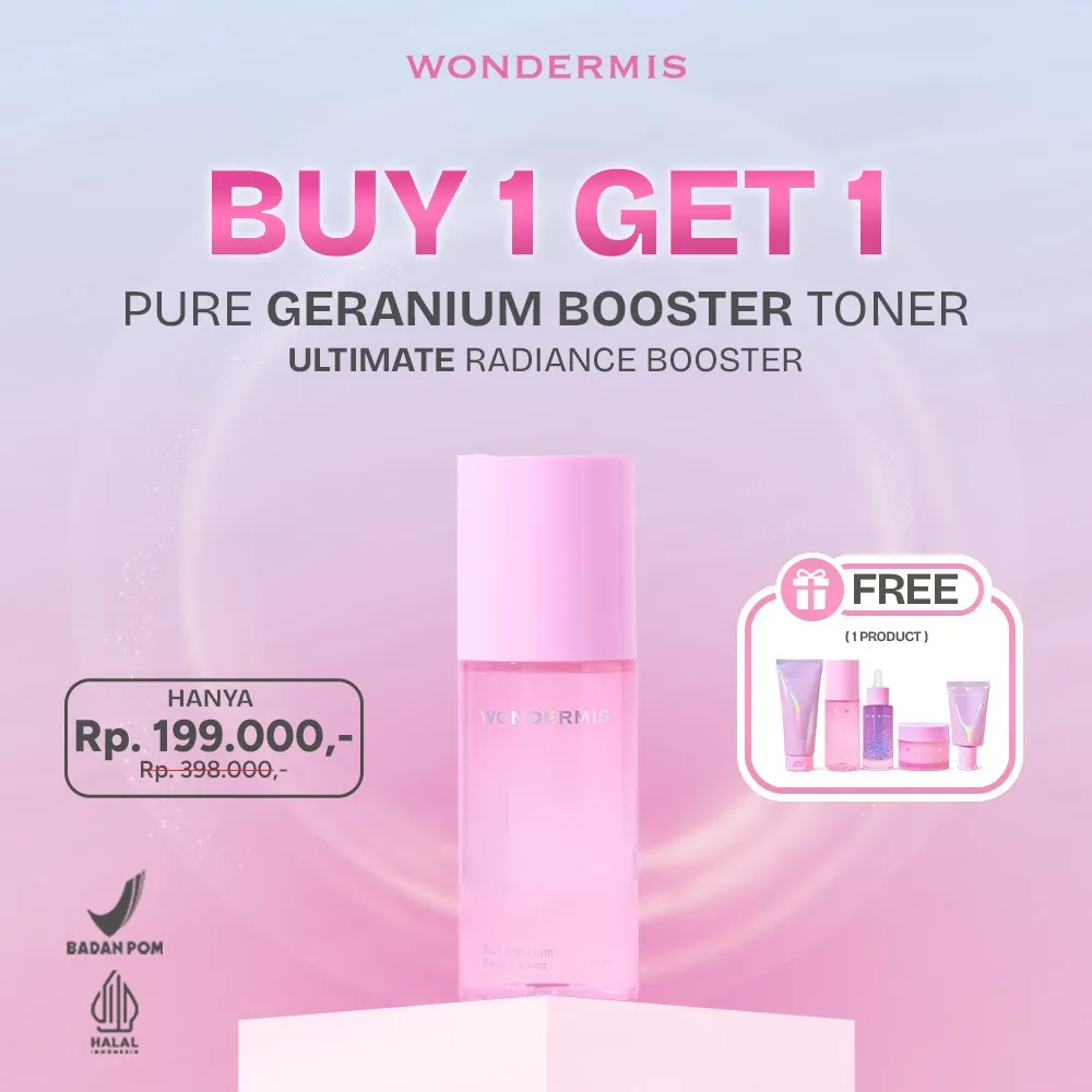 WONDERMIS B1G1 Pure Geranium Booster Toner 80ml