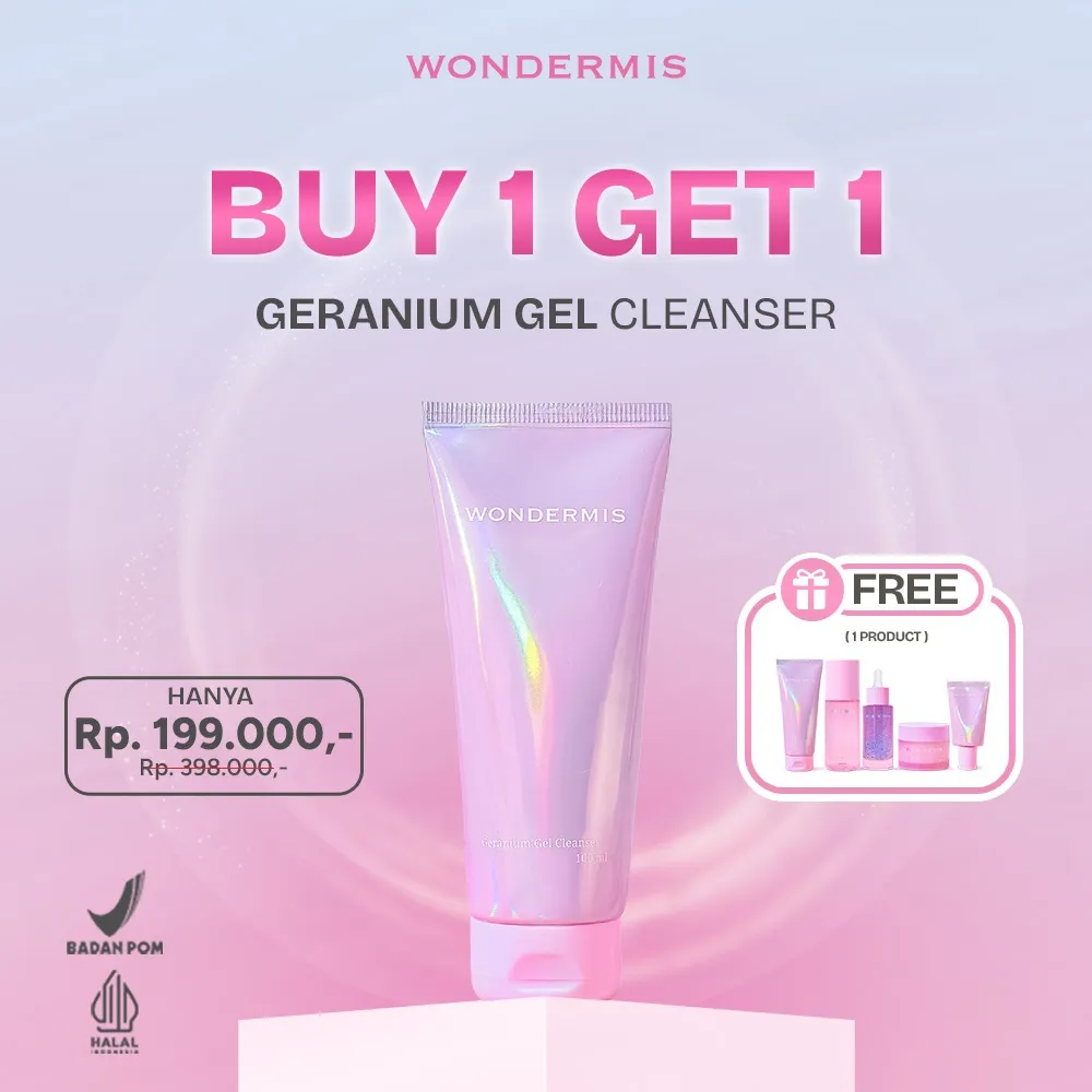 WONDERMIS B1G1 Geranium Gel Cleanser 100ml
