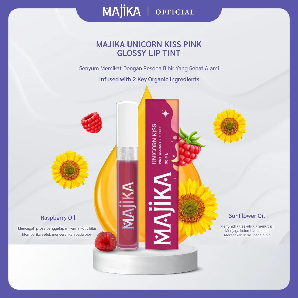 B1G1 Majika Lip Tint Unicorn Kiss