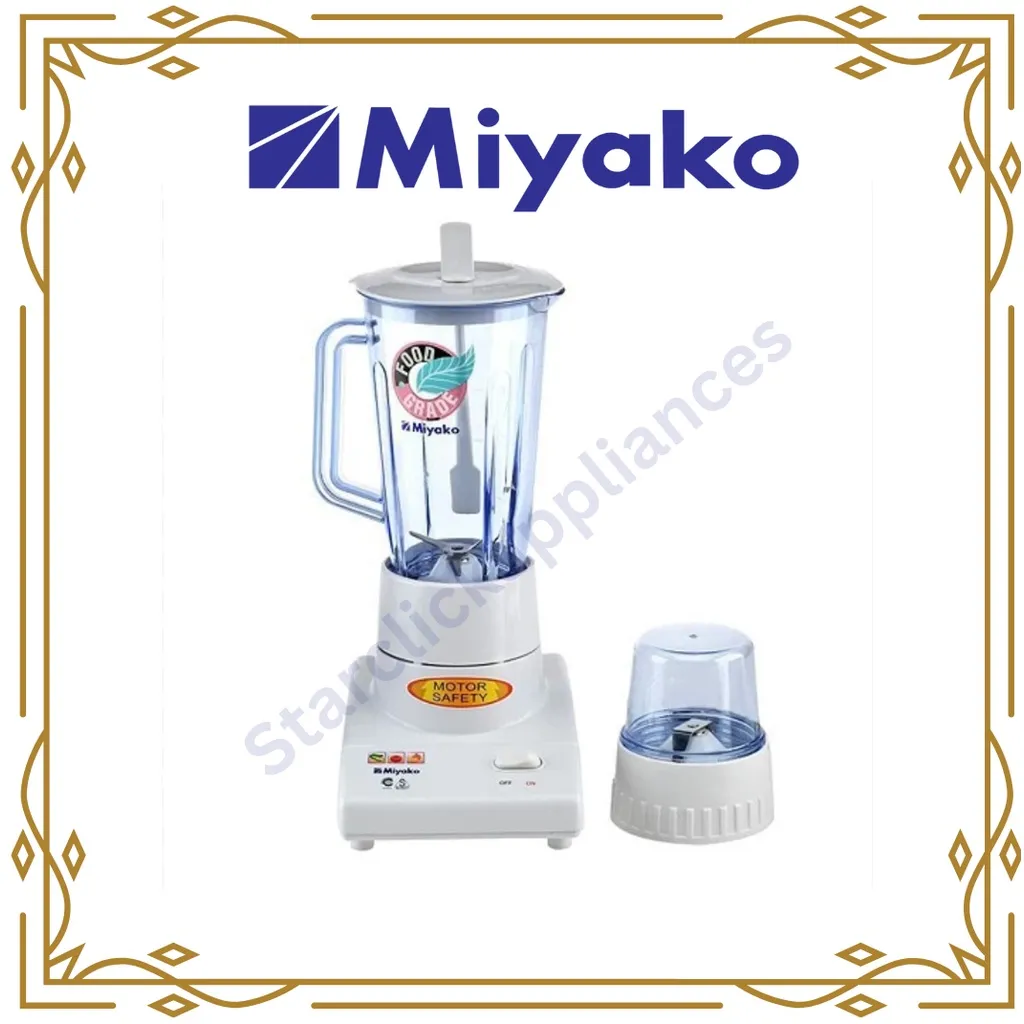 MIYAKO Blender 3 in 1 BL 101 PL / BL 102 PL / BL 151 PFAP / BL 151 GF / BL 152 PFAP / BL 152 GF / BL-101 PL / BL101PL [Garansi Resmi]