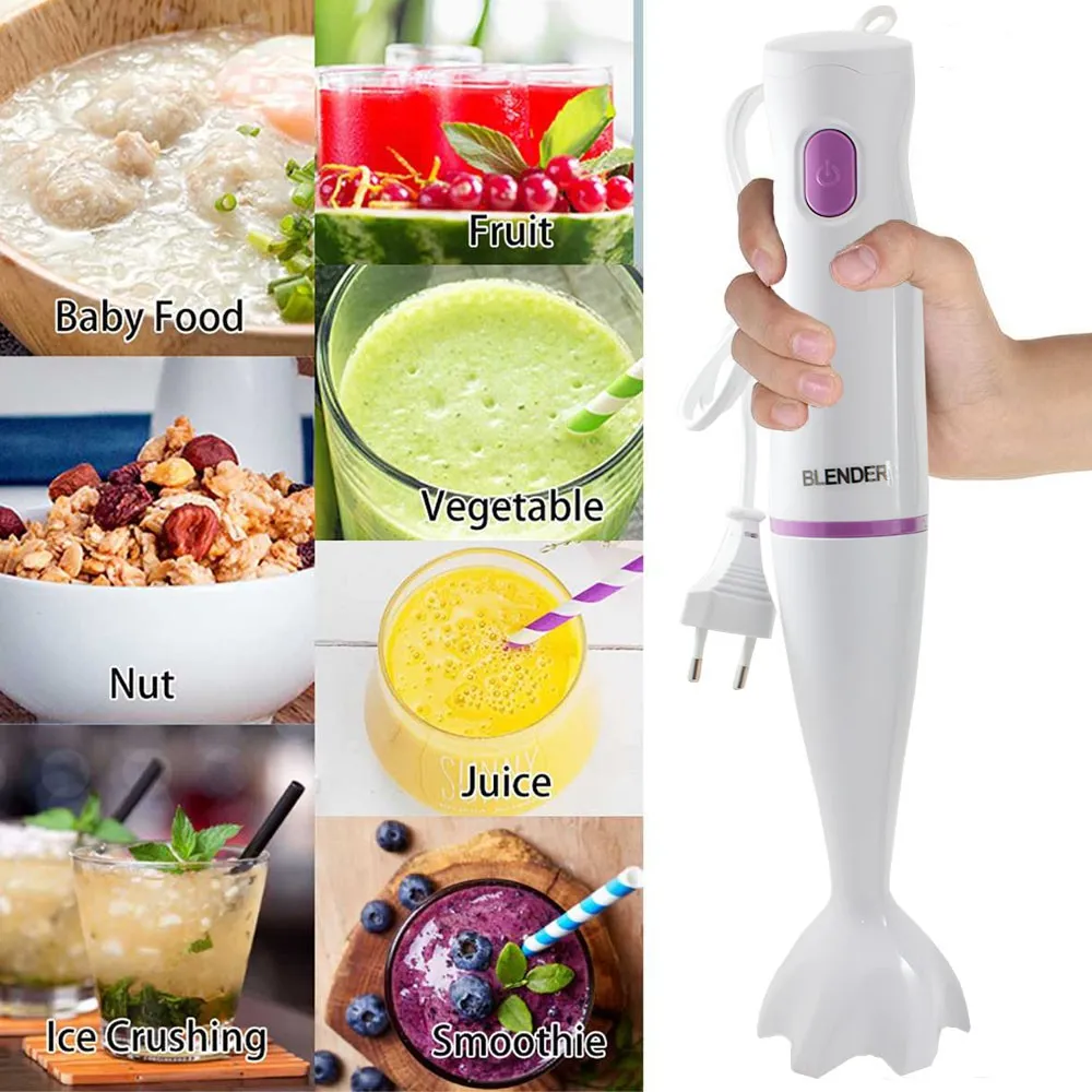 KALNO 2 IN 1 NUTRITIONAL HAND BLENDER STAINLESS STEEL RANDOM / SUPER HAND MIXER ELEKTRONIK DENGAN 7 SPEED KECEPATAN