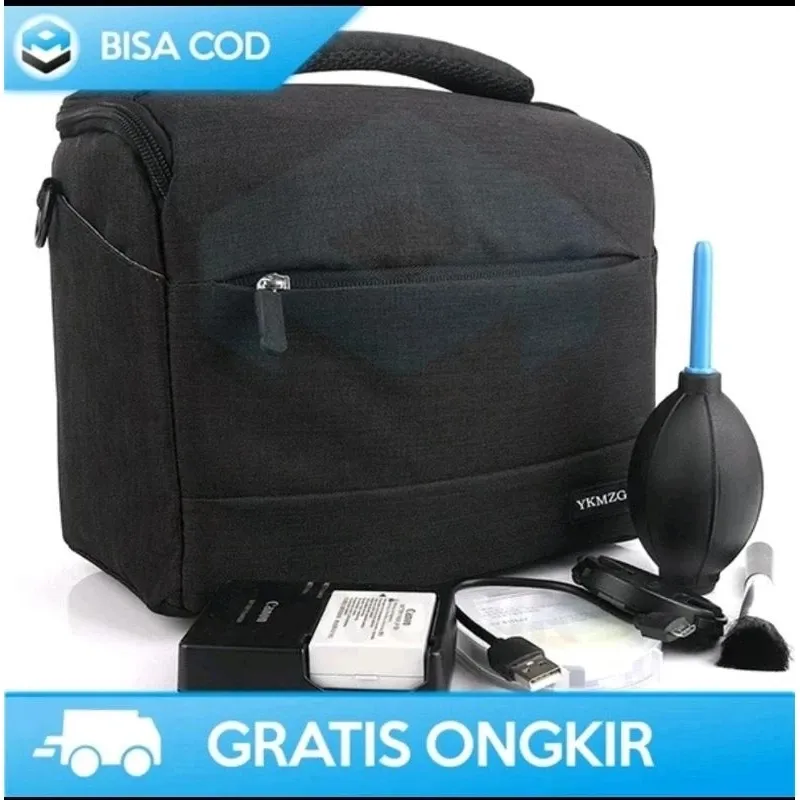 Tas Kamera Keren Tebal Anti Hujan Elegan Camera DSLR Mirorrles canon Fujifilm Sony Nikon