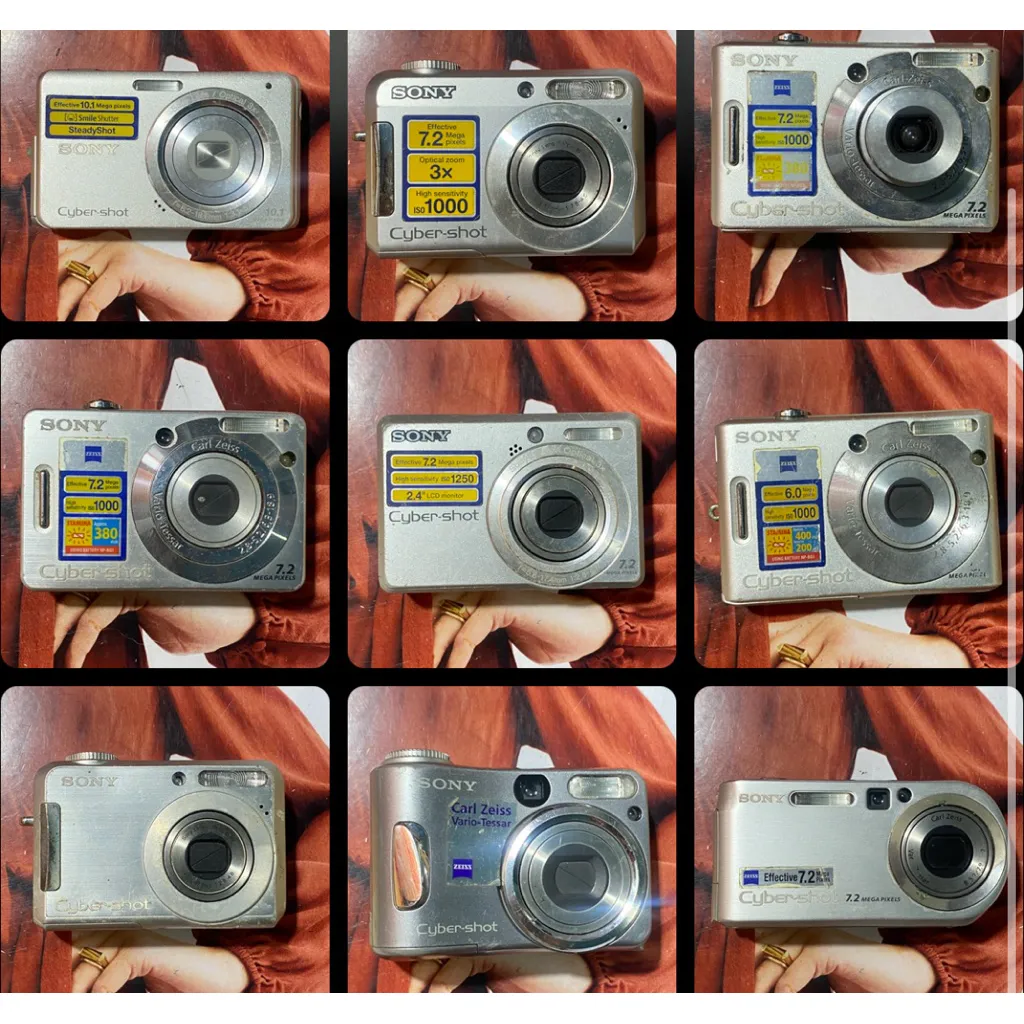{BACA DESC} Kamera Digital Pocket Digicam Camdig SONY Bekas Second Murah Berkualitas Jual Apa Adanya