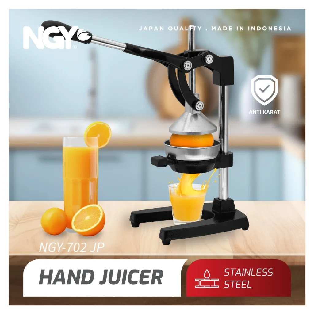 NGY Hand Citrus Press Juicer / Alat Peras Jeruk Manual  | NGY-702JP NAGOYA