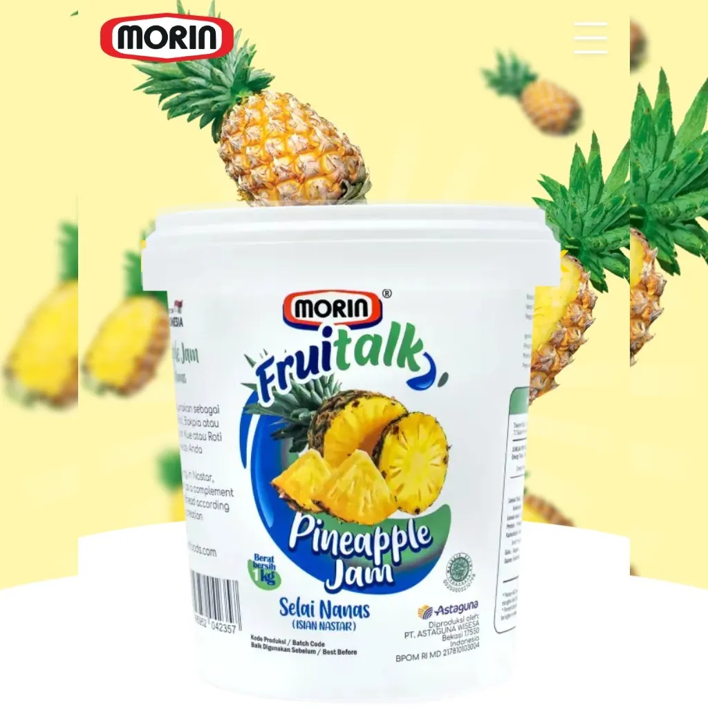 MORIN FRUITALK SELAI NANAS/ISIAN NASTAR 1KG