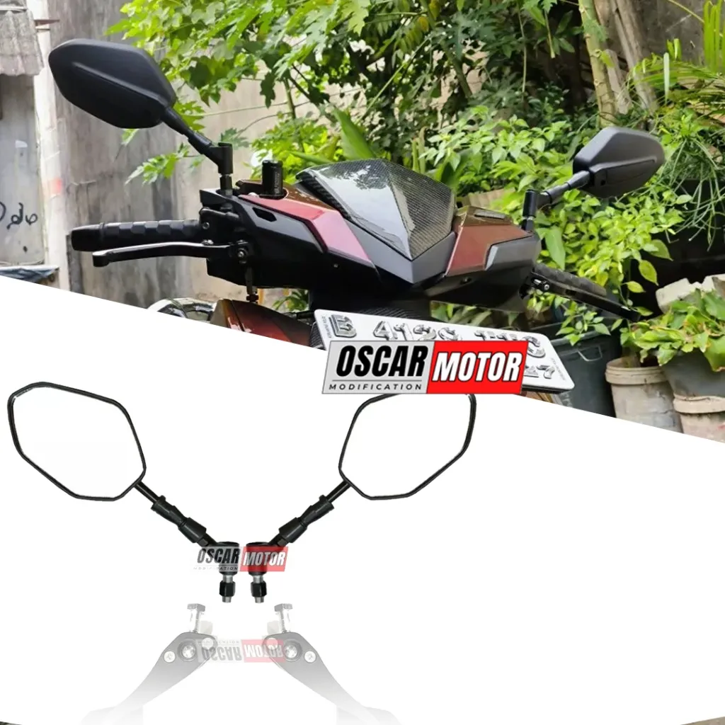 Kaca Spion Model Luster Cluster H Y Motor Universal PNP All Matic Bebek