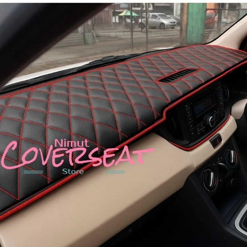 DASBOARD PELINDUNG KHUSUS MOBIL CALYA SIGRA FULL KULIT PREMIUM GRATIS PEREKAT DOUBLE TAPE