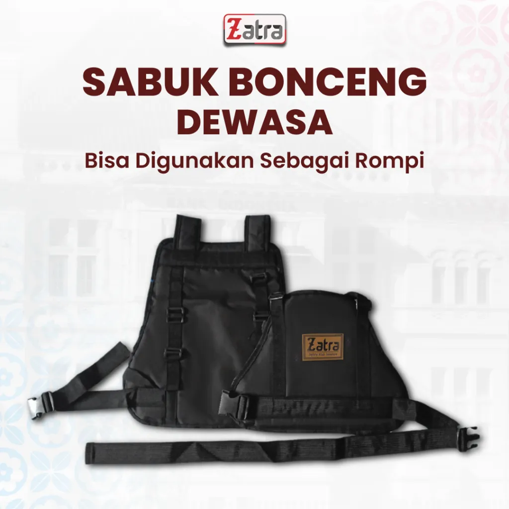 ZATRA SABUK BONCENG DEWASA LANSIA ATAU ANAK 10th KEATAS