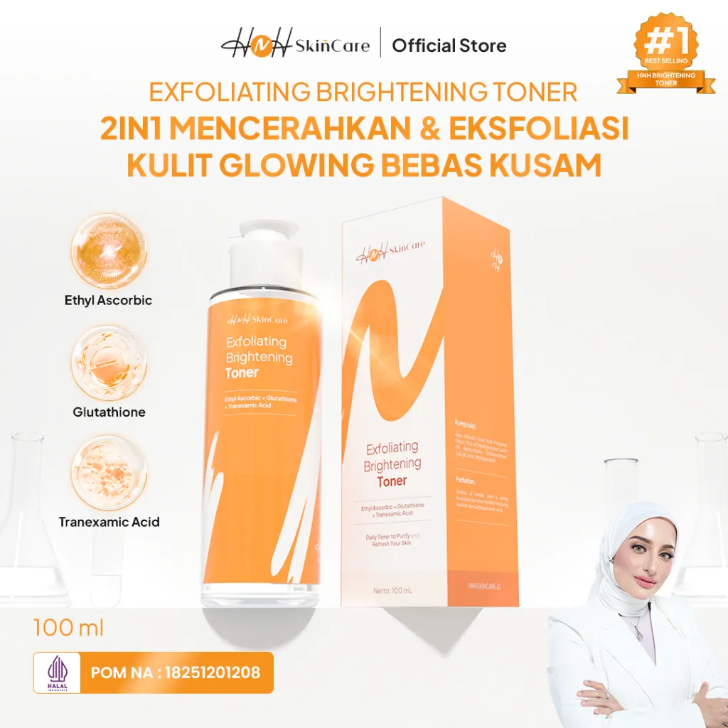 HNH Skincare - Exfoliating Brightening Toner