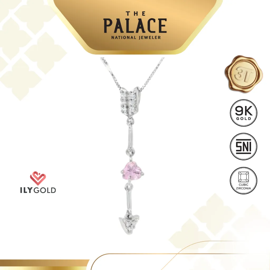 ILY GOLD Crush - Arrow Pendant / Liontin (Hanya Liontin)