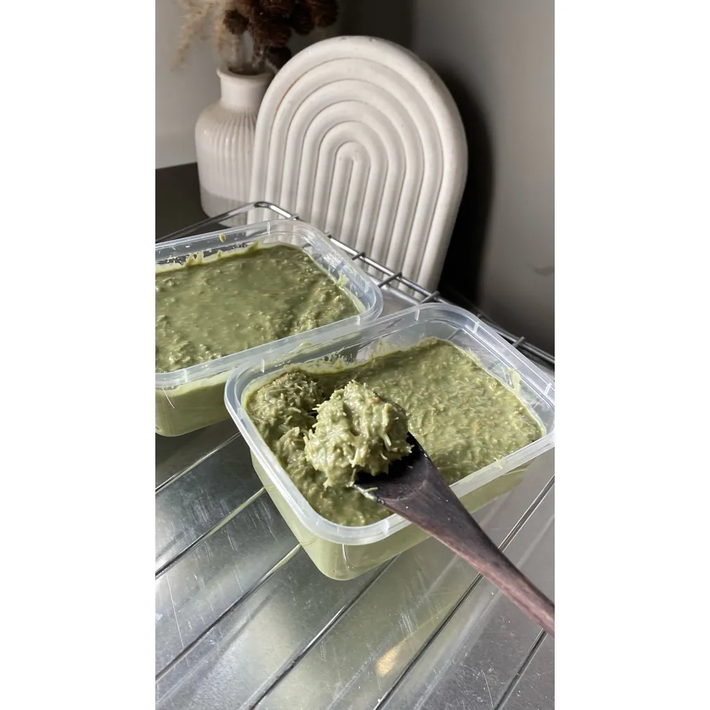kunafa pistachio saja selai kunafa pistachio 130gr berat bersih kunafa pistachio selai untuk roti tawar untuk roti rotian halal dan bergizi