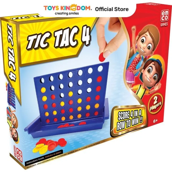 Toys Kingdom Emco Mini Games 100071 Toys Kids Toy Mainan Strategi Anak Papan Permainan Kebersamaan Board Games