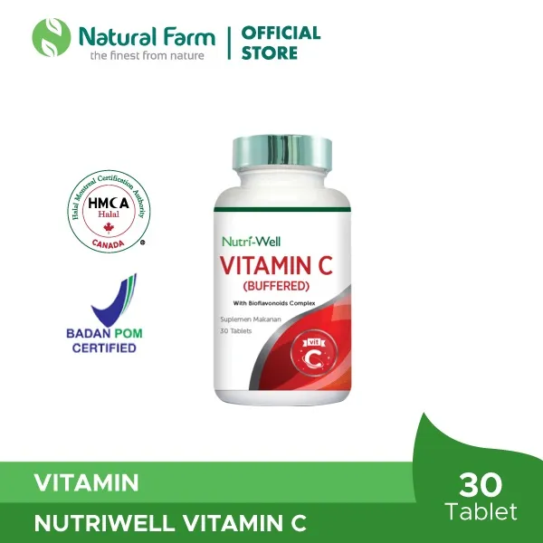 Nutriwell Vitamin C Buffered - 30 Tablet