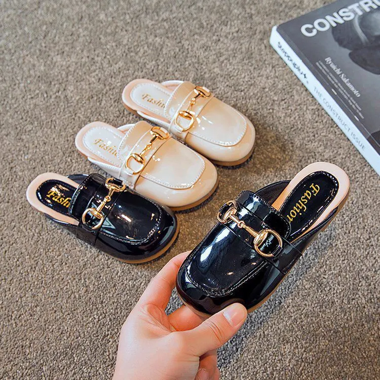 SANDAL SELOP BAPAU GESPER CANTIK / SEPATU SELOP BAPAU ANAK NEW SIZE 26-35