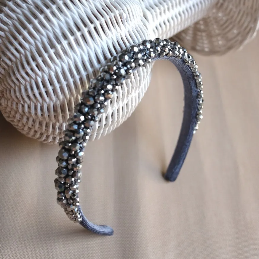 BANDO BANDANA MIRROR HEADBAND ADULT WANITA CEWEK KOREA AKSESORIS ASESORIS RAMBUT KEKINIAN TERBARU 2021