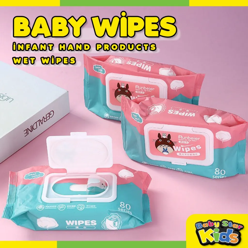 PROMO! Tissue Basah Bayi Newborn Ganti Popok Diapers Anak Baby Wet Wipes 80s Perlengkapan Bayi Tisu Basah Wajah Perawatan Kecantikan