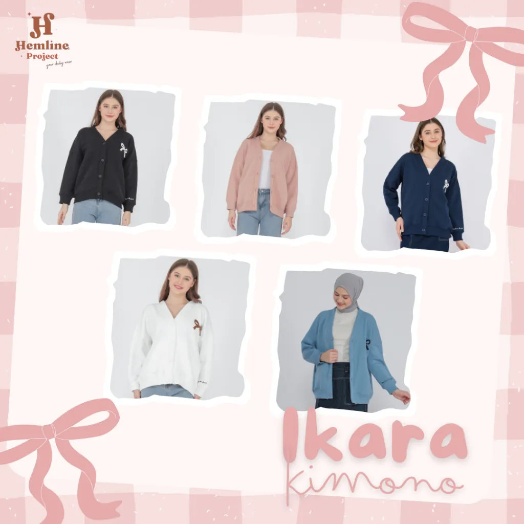 Ikara Kimono Cardigan by Hemline Project