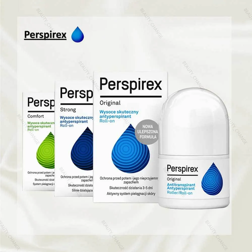 PerspireX Strong Antiperspirant Deodorant Roll On PerspireX Comfort Antiperspirant Deodorant Roll On Perspirex ORIGINAL Extra-Effective Antiperspirant roll on Deodoran Perawatan Ketiak Mengurangi Keringat Berlebih dan Bau Badan 20ml