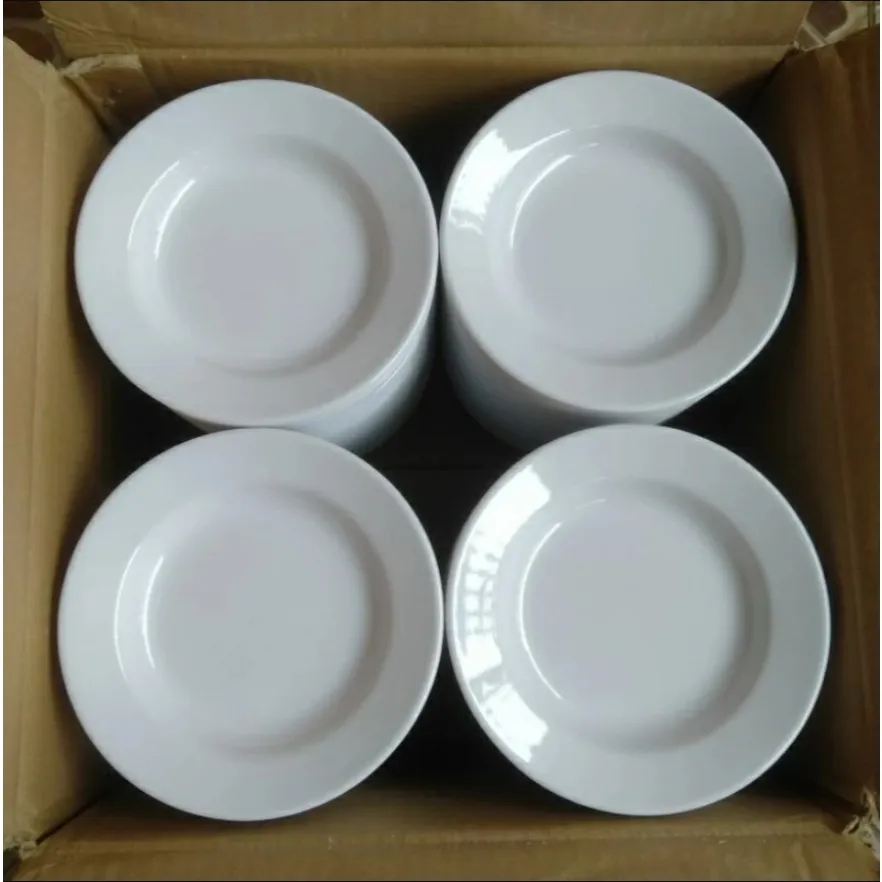 [12 PCS] PIRING 6 INCH GRATIS BUBBLE TATAKAN GELAS PIRING KUE SNACK