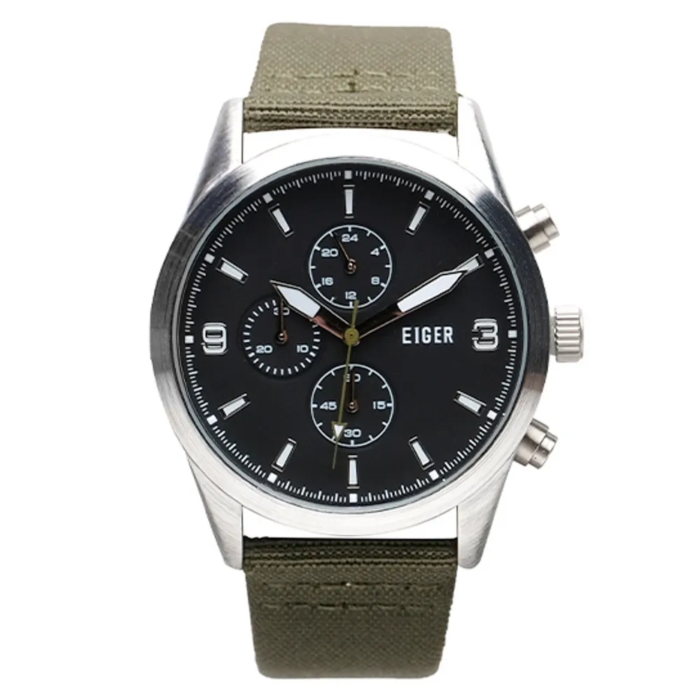 EIGER GLENWOOD LACW WATCH SILVER
