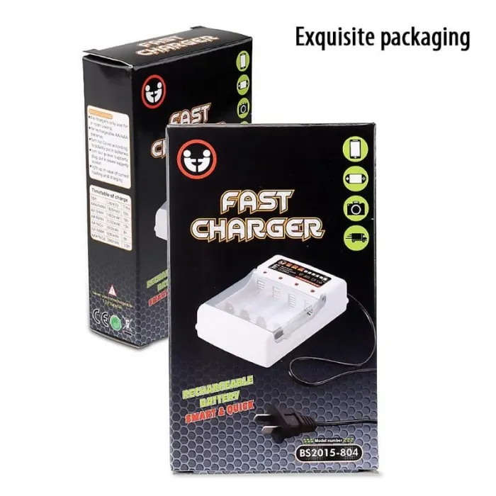 Autoshope Charger Baterai Battery Batrai 4 slot AA AAA BS2015-804