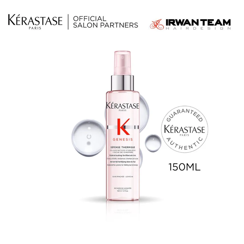 Kerastase Heat Protectant Hair Serum Rambut Rontok & Patah - Genesis Defense Thermique 150ml