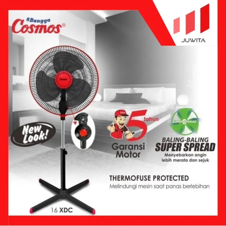 Cosmos KIPAS ANGIN BERDIRI STAND FAN COSMOS 16 XDC