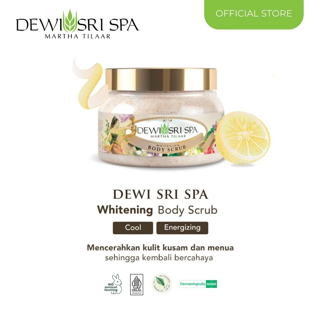 Dewi Sri Spa Whitening Body Scrub