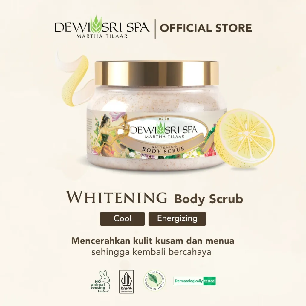 Dewi Sri Spa Whitening Body Scrub