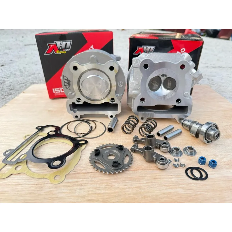 PAKET BORE UP AH1 RACING MIO NOUVO 155 CC PISTON 58,5 KLEP 28 24 PNP TINGGAL PASANGDI MIO SPORTY MIO SMILE OUVO Z NOUVO LELE