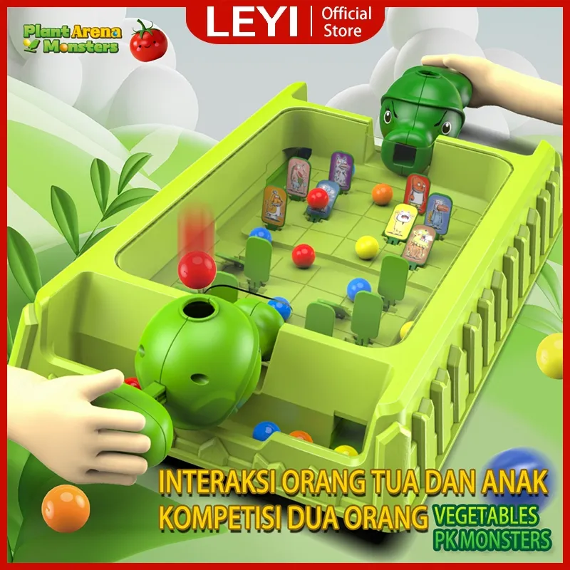 LEYI Family Board Game Mainan Desktop Battle Game Pinball Board Game Tabletop Machine Edukasi Game