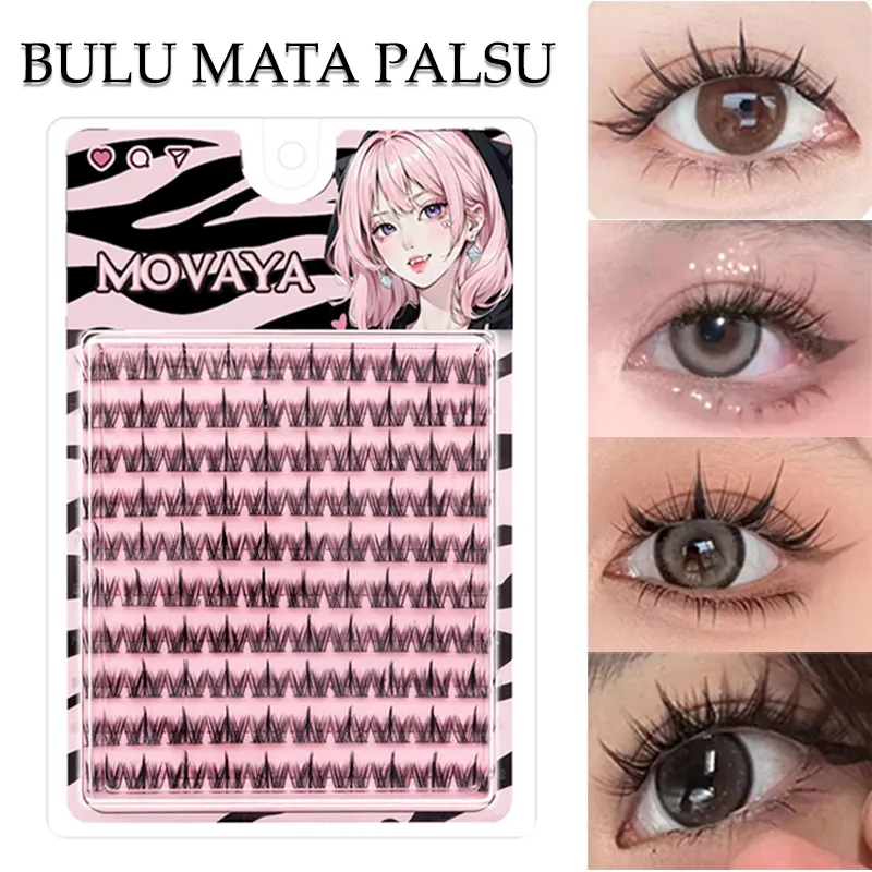 3D Bulu Mata Palsu Alami Eyelash Extension Douyin Look Natural Bulu Mata Palsu