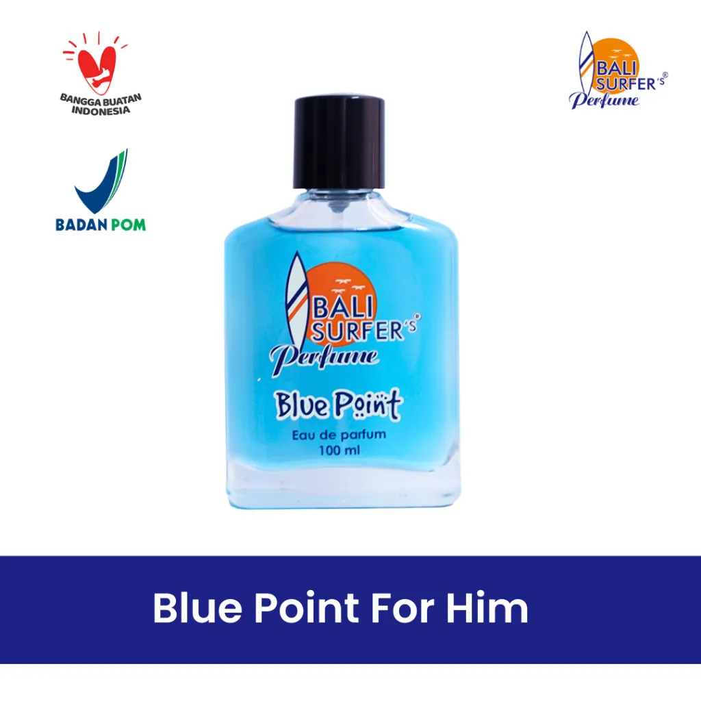 Bali Surfers Perfume - Blue Point For Him 100 ML & 37 ML Eau de Parfum