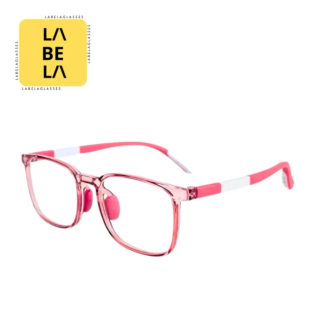 Labela - Kacamata Minus Anak 5288 + Lensa Anti Radiasi - Blueray - Photocromic - Bluecromic | Frame Fashion Anak Gratis Minus/Plus/Silinder | kacsmata Labela
