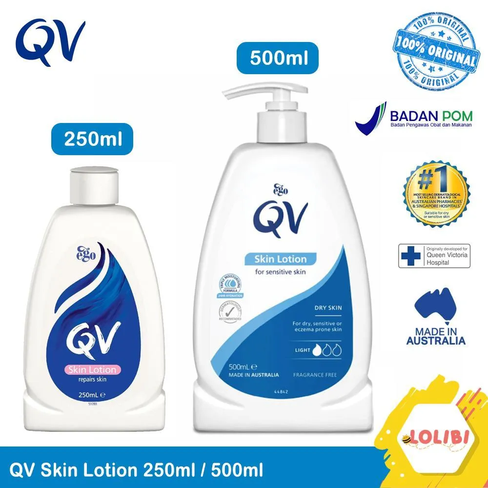QV Skin Lotion 500ml & 250ml