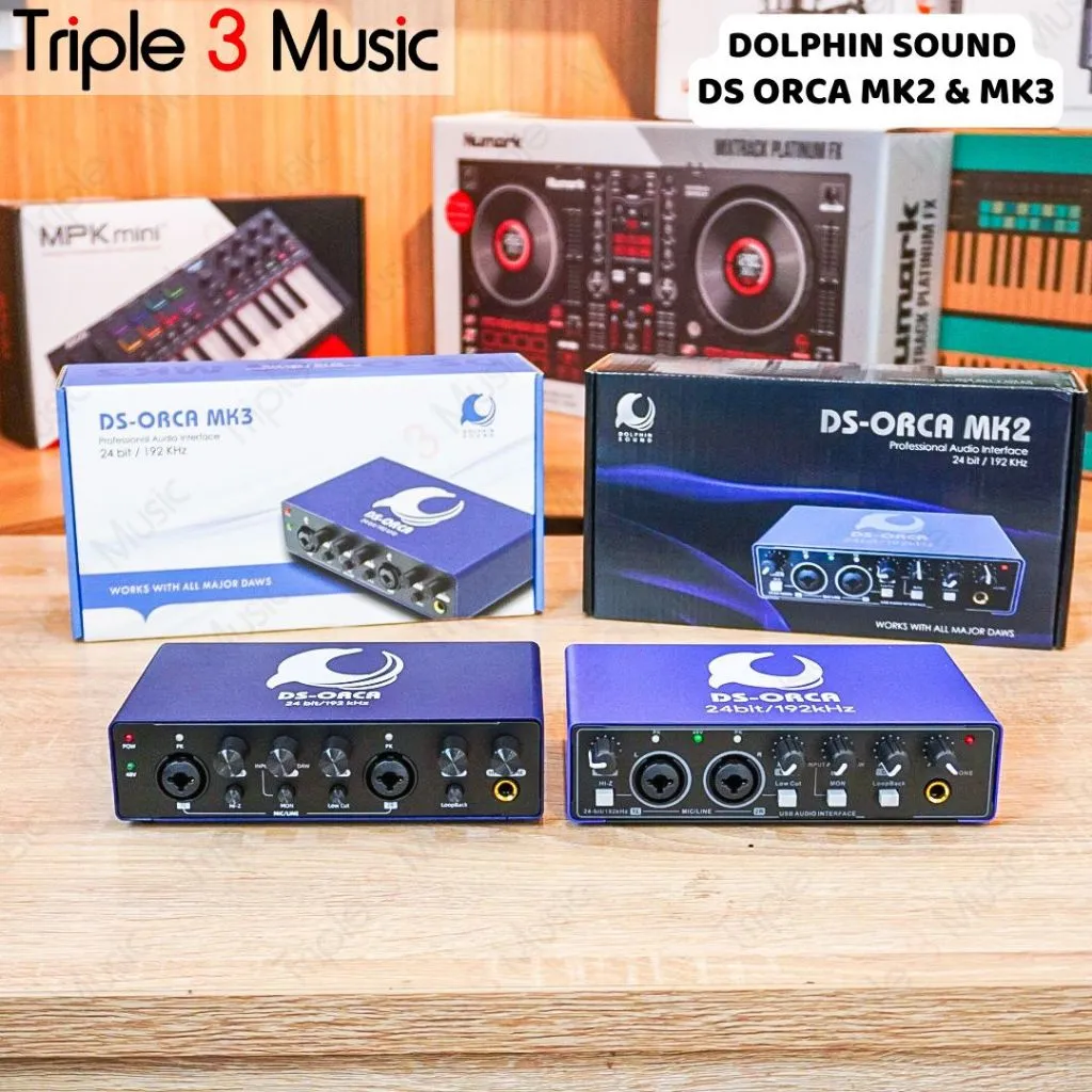 DOLPHIN SOUND DS-ORCA DS ORCA MK II MK3 Soundcard audio interface recording