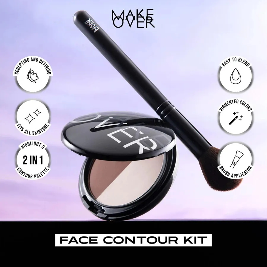 MAKE OVER Face Contour Kit 12 g - Contour & Highlight