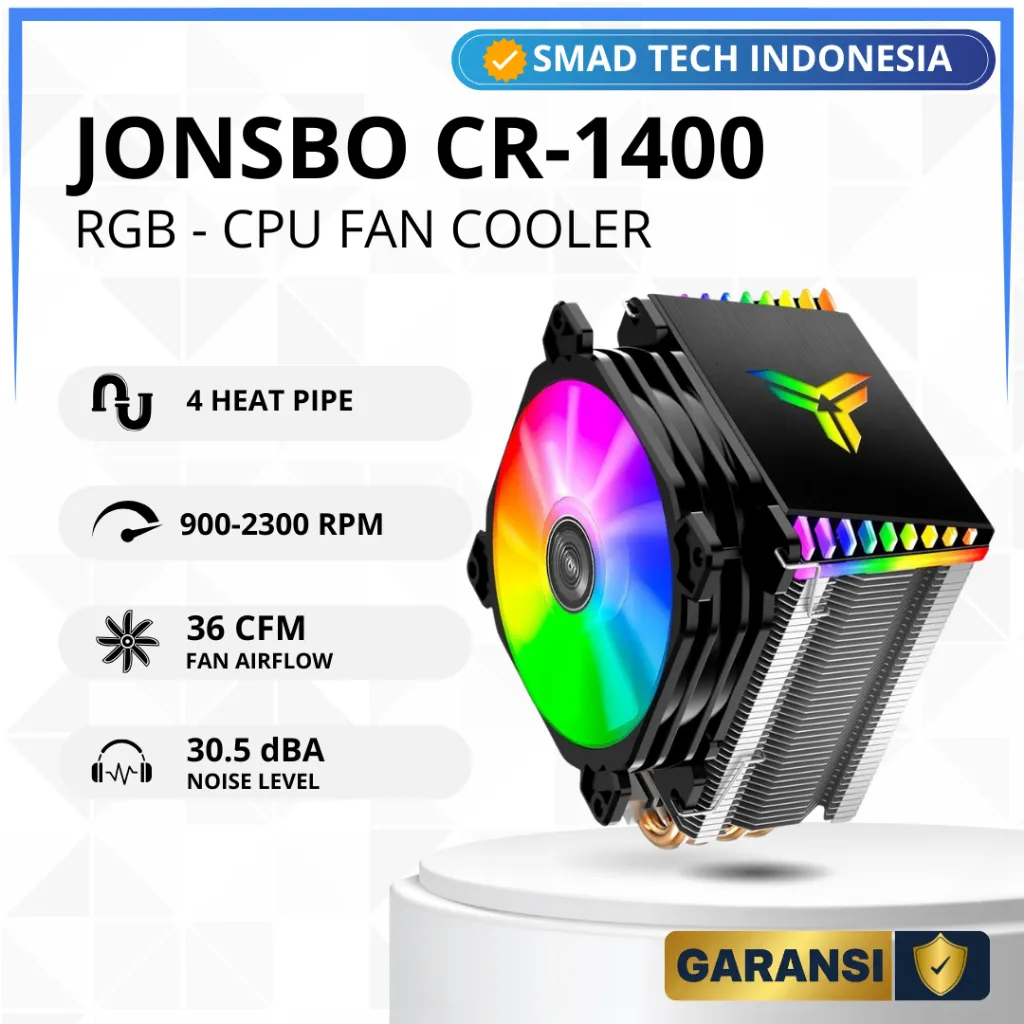 CPU Cooler Jonsbo CR-1400 CPU Fan Cooling HSF RGB CR1400 Heatsink