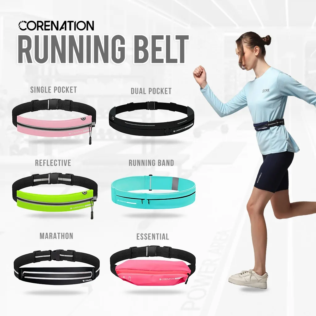 CoreNation Core Running Belt | Running Bag Tas Olahraga