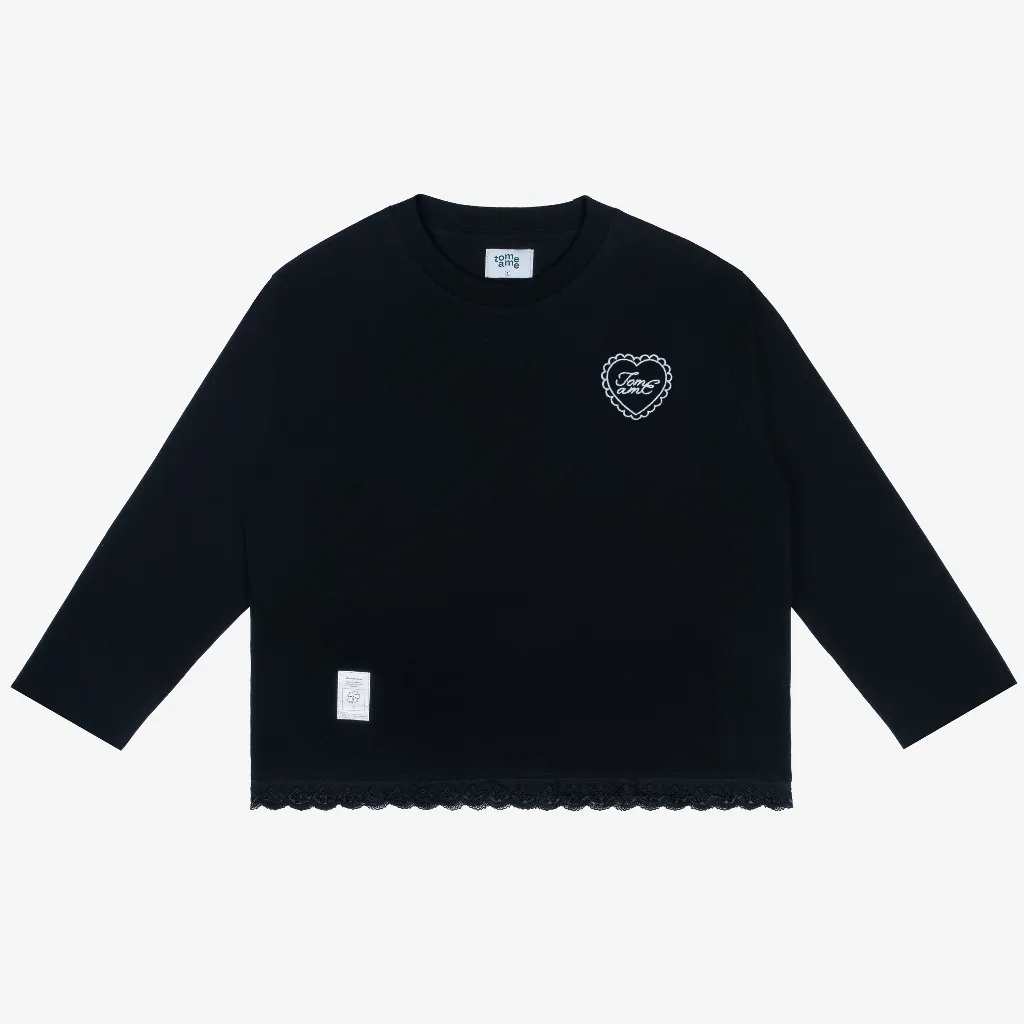 Tome Ame - Megumi Longsleeve - Kaos Lengan Panjang Embroidery 24S