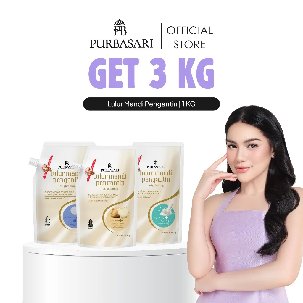 [GET 3 KG] Lulur Mandi Pengantin 1 Kg