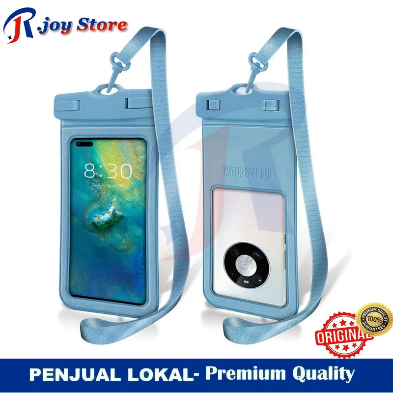 R.joy - BISA KEDALAMAN 30 METER / BISA SAMPAI 7.2 INCH / SGS PASS / Kantong Casing Anti Air Mobile Phone