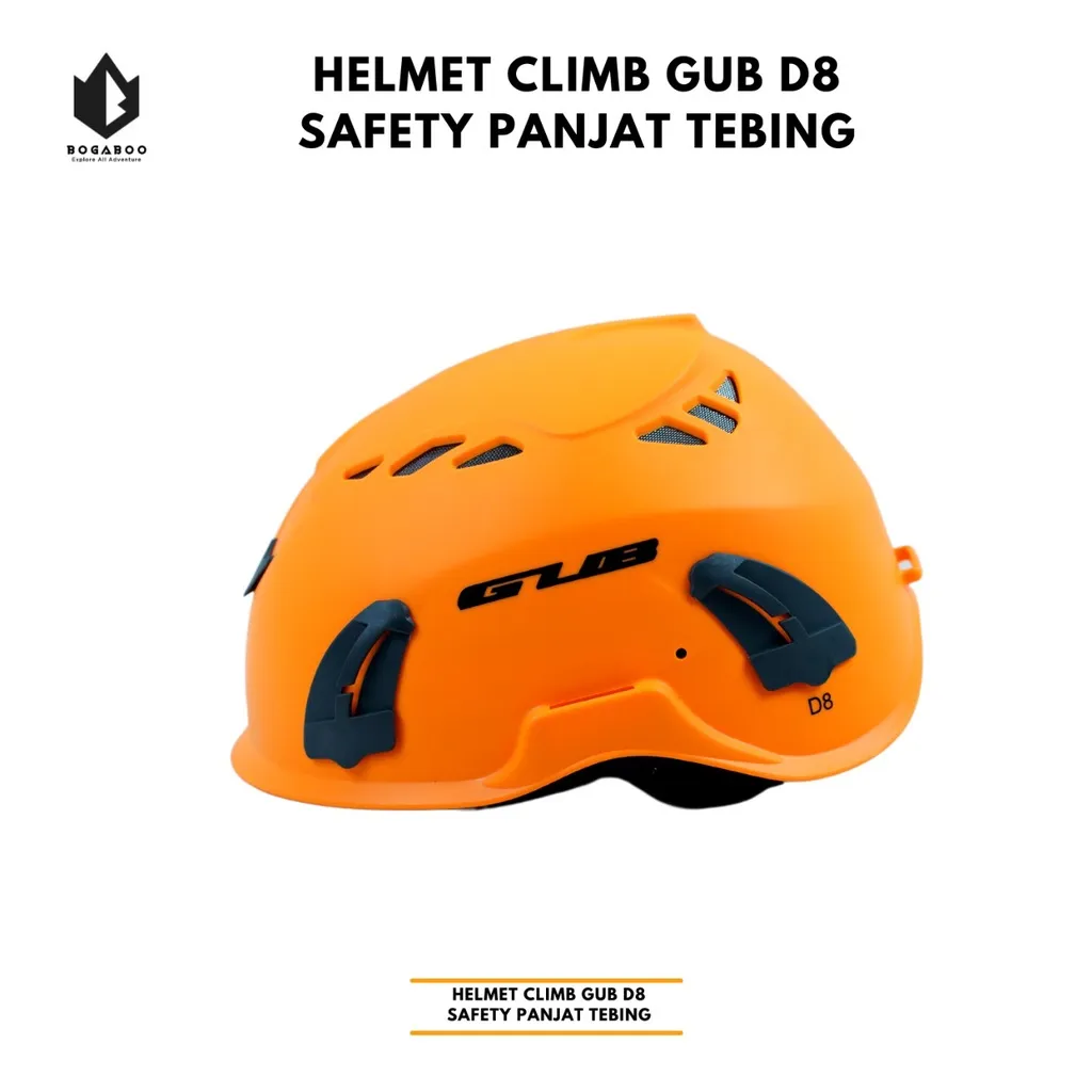 COD Helmet Climbing GUB D8 Helm Safety Panjat Climbing Proyek Sar Rescue Mountaineering Rafting